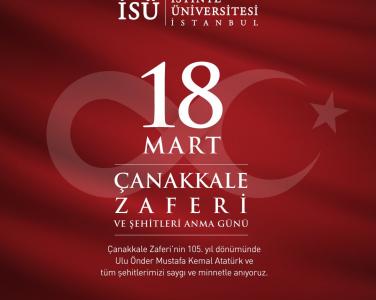 18 Mart Çanakkale Zaferi’nin 105. Yıldönümünde şehitlerimizi saygı ile anıyoruz