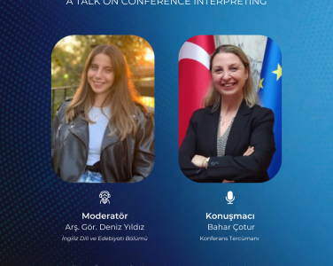 Değerli İstinyeliler, İstinye Üniversitesi İngilizce Mütercim ve Tercümanlık Bölüm Başkanlığı tarafından 5 Mayıs 2025, Pazartesi günü, saat 14.40'ta Vadi B Blok AB502 numaralı derslikte gerçekleştirilecek olan "Çevir Çevir, Nereye Kadar?" etkinliğine davetlisiniz. Etkinlik: Çevir Çevir, Nereye Kadar? Etkinliği Düzenleyen: İngilizce Mütercim ve Tercümanlık Bölümü Etkinlik Tarihi: 5 Mayıs 2025, Pazartesi Etkinlik Saati: 14.40 Etkinlik Yeri: Vadi B Blok, AB502